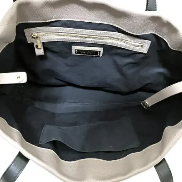 Jimmy Choo White Star Studded Embossed Leather Tote Bag - Picture 6 of 9